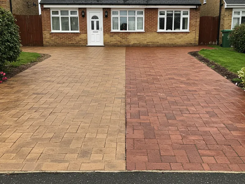 Professional concrete cleaning and restoration service